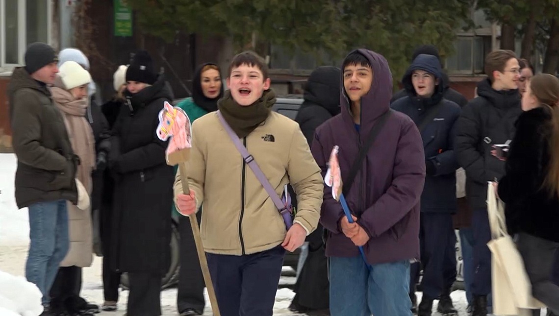 В Пензенском казачьем институте отпраздновали проводы зимы